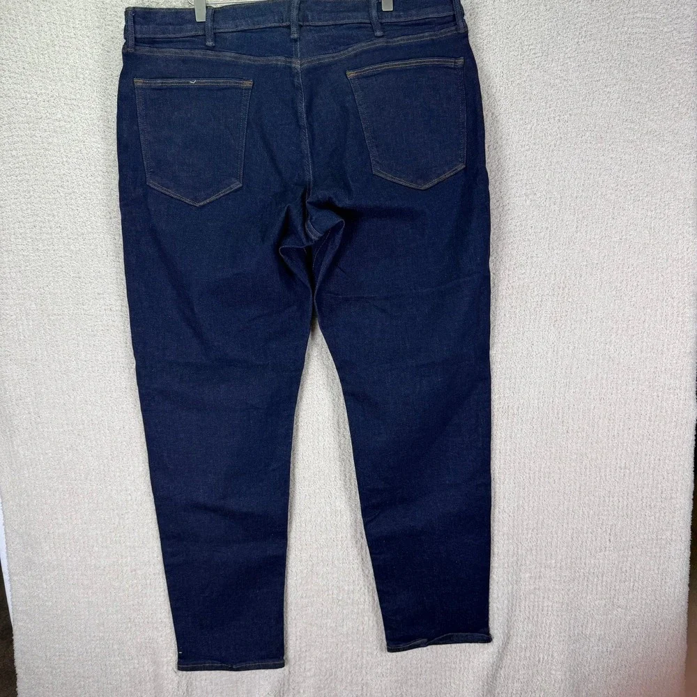 Banana Republic Dark Wash Denim Jeans Size 42x34 Tapered‎ Fit Mens